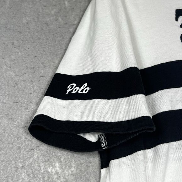 Polo Ralph Lauren Polo Shirt #3 Men’s Size XL Slim Custom Fit White Short Sleeve - Picture 8 of 13